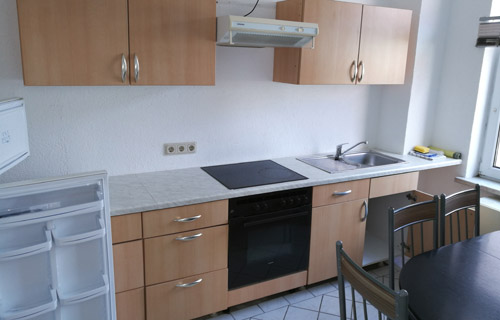 K&uuml;che der Monteurzimmer