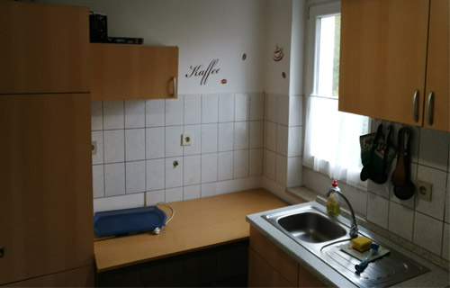 K&uuml;che der Monteurzimmer